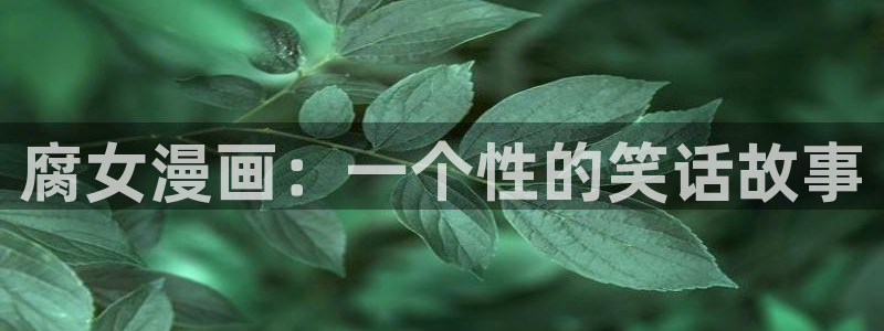 小心哥哥们漫画奇漫屋：腐女漫画：一个性的笑话故事